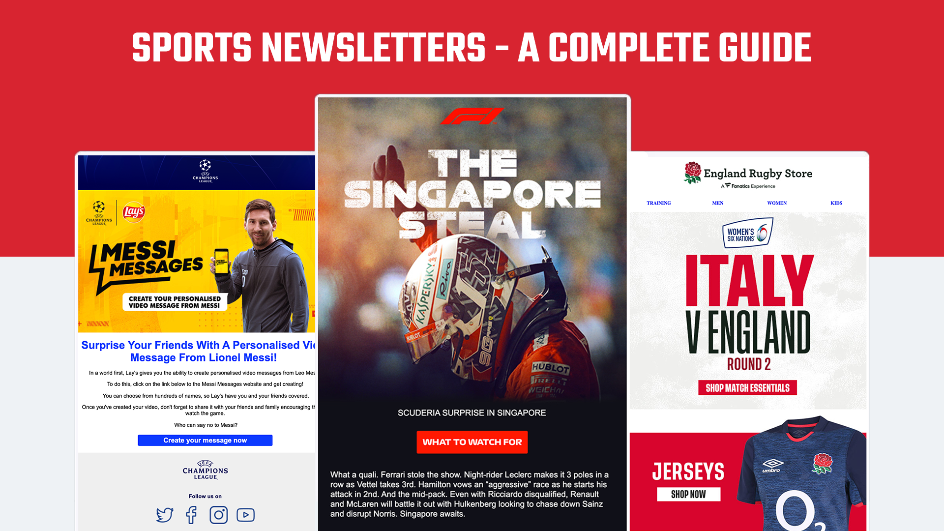Sports newsletters: the why, the what and the how?