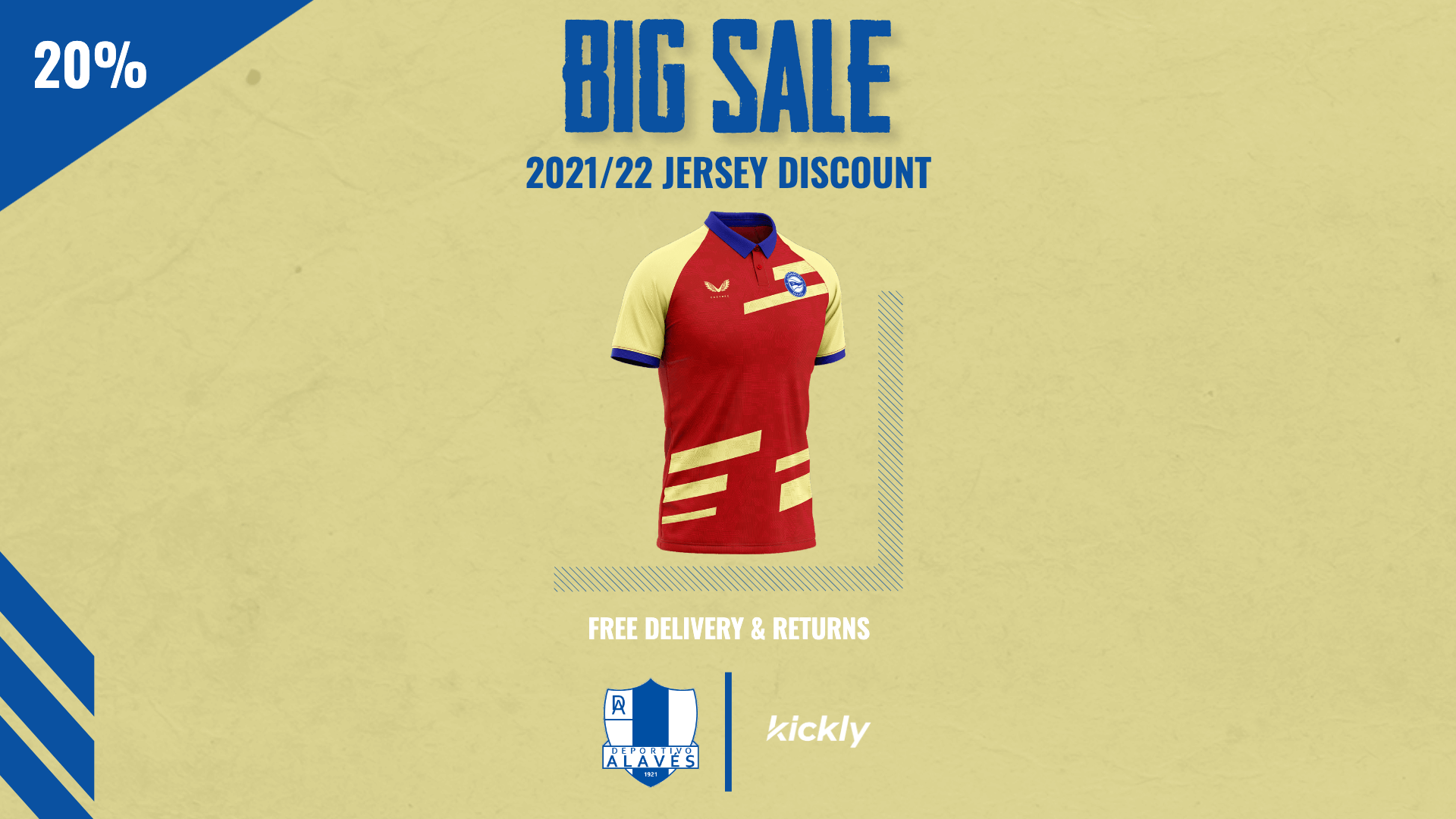 Jersey Discount Editable Template