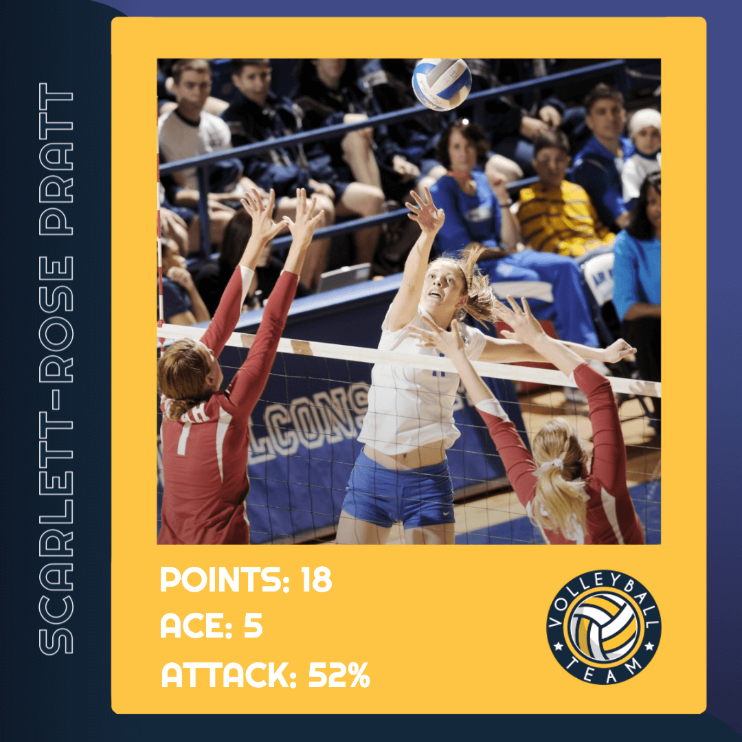 Volleyball Player Stats Template S