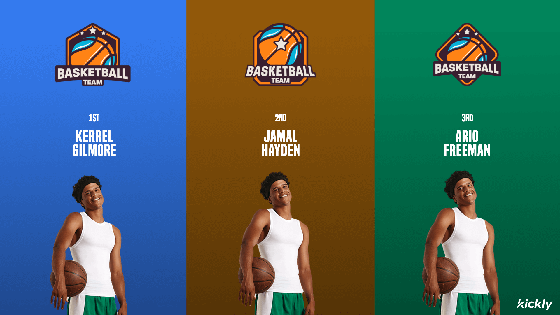 Basketball Players Standings Design L