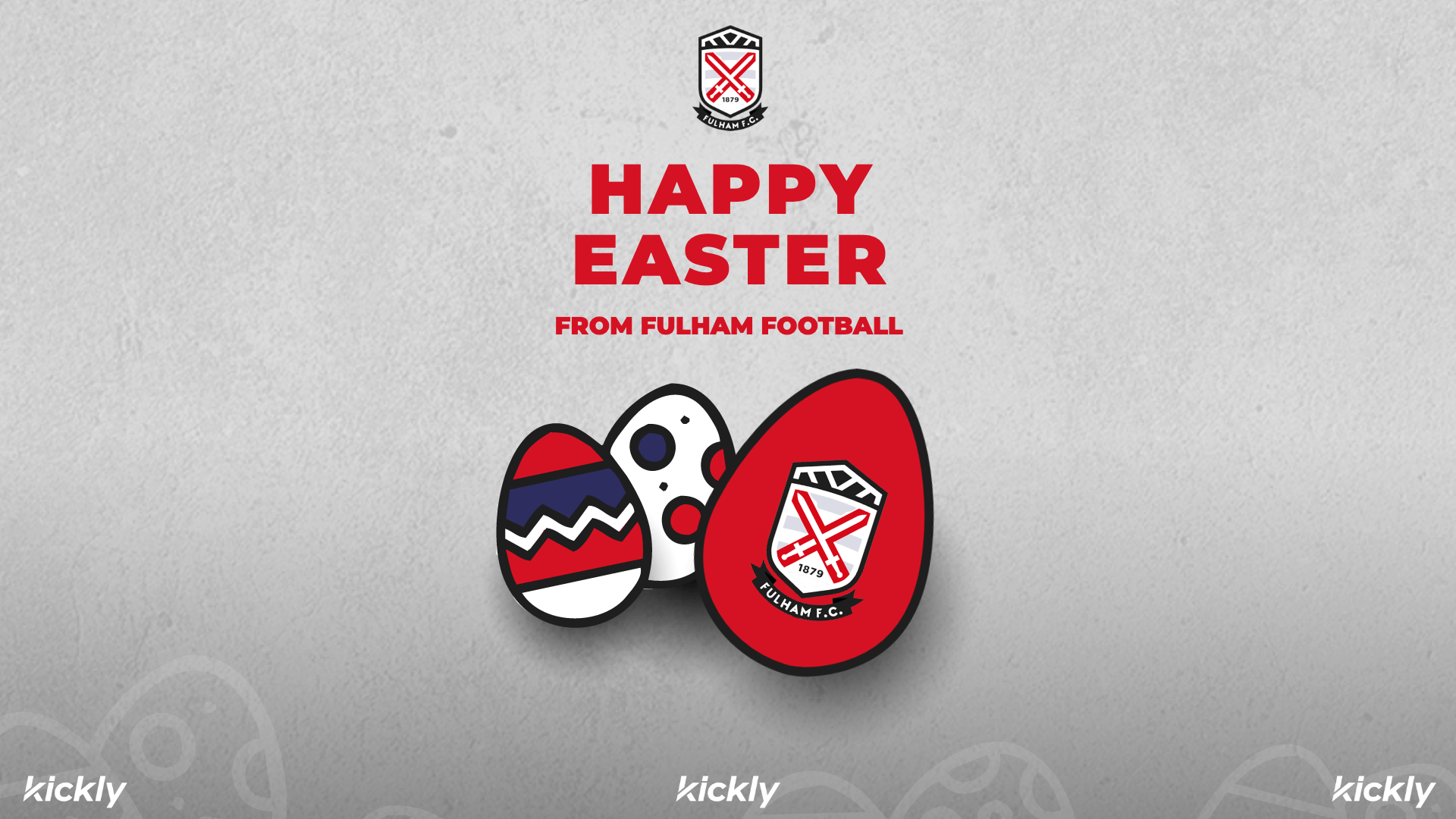 Soccer Themed Happy Easter Design
