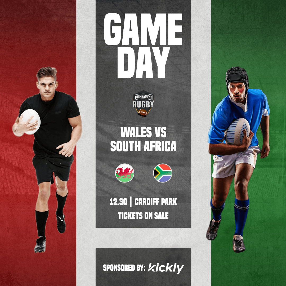 Rugby Game Day Graphic Template
