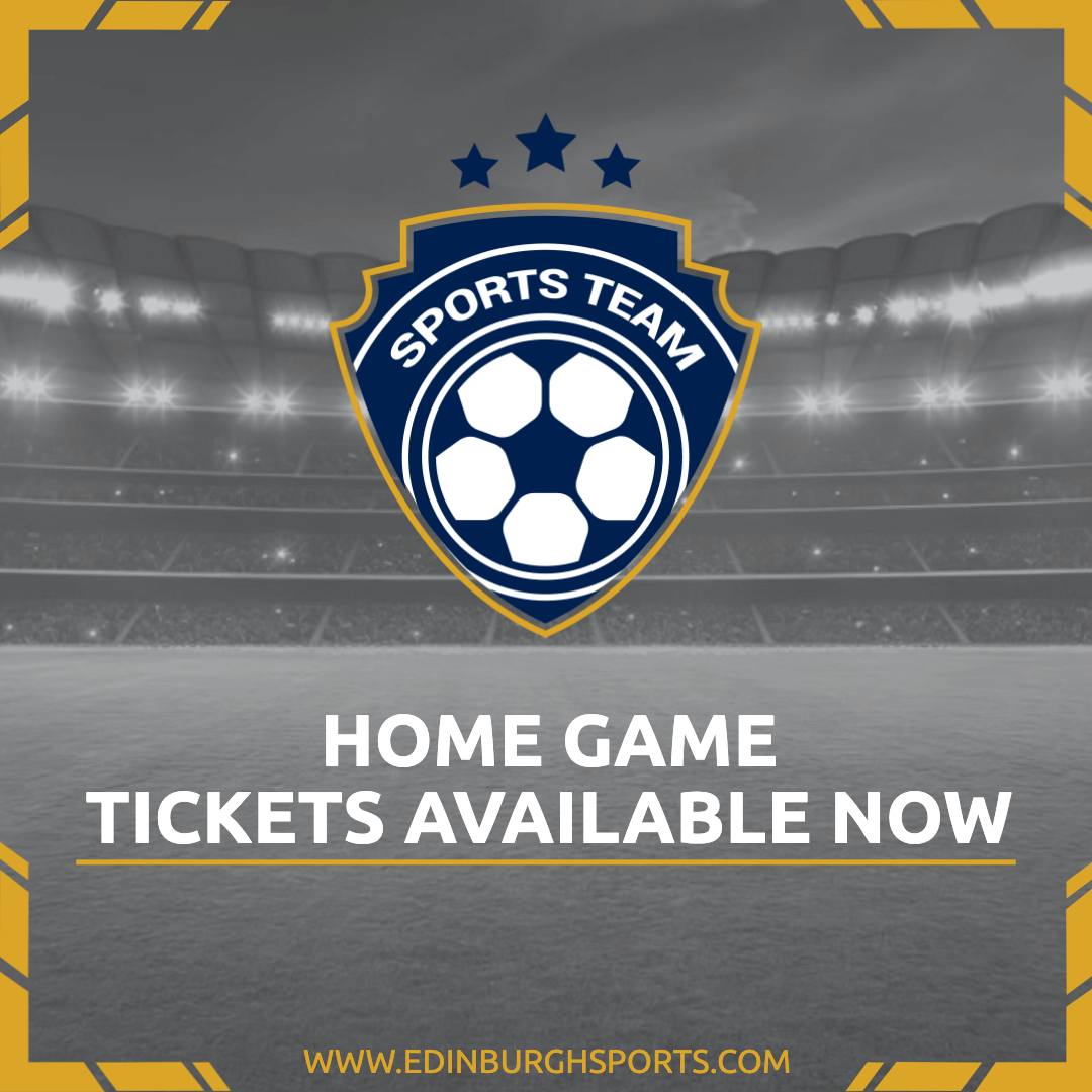 HOME GAME TICKETS AVAILABLE GRAPHIC S