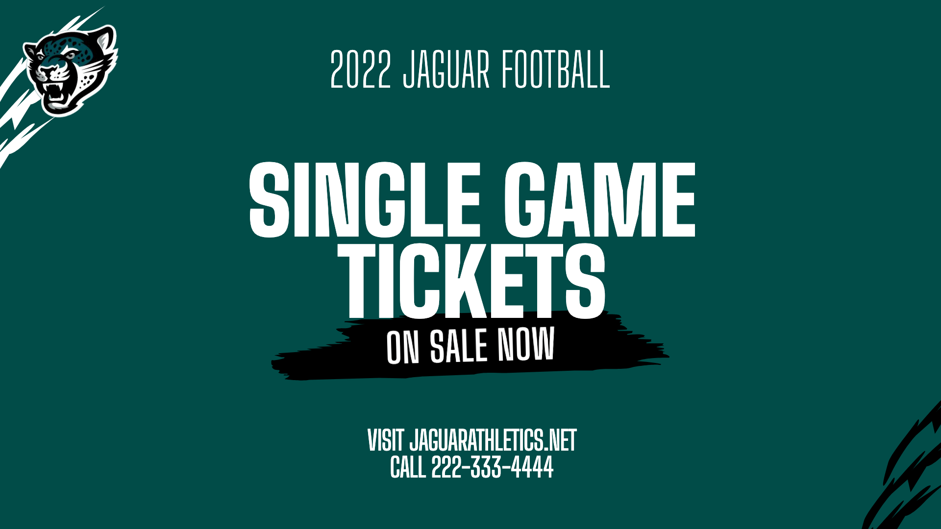 Single Game Tickets On Sale Graphic L