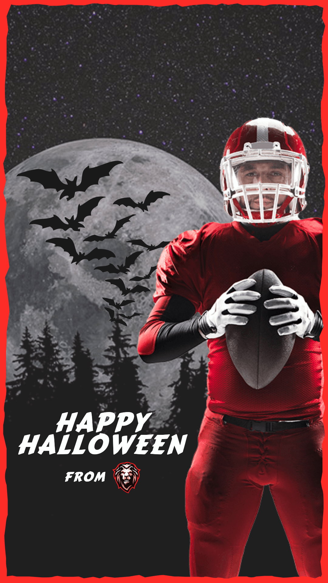 Spooky Happy Halloween Editable Design V