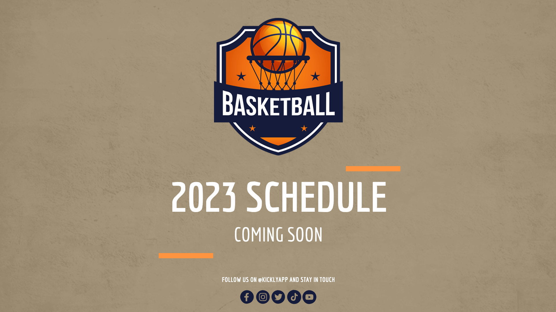 Basketball 2023 Schedule Editable Template L