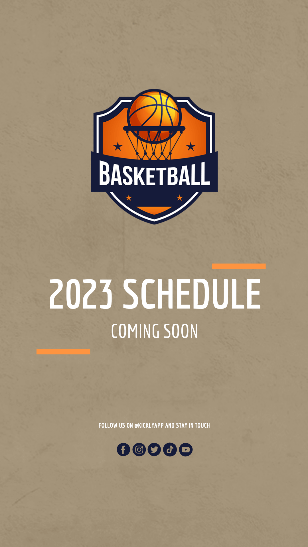 Basketball 2023 Schedule Editable Template V