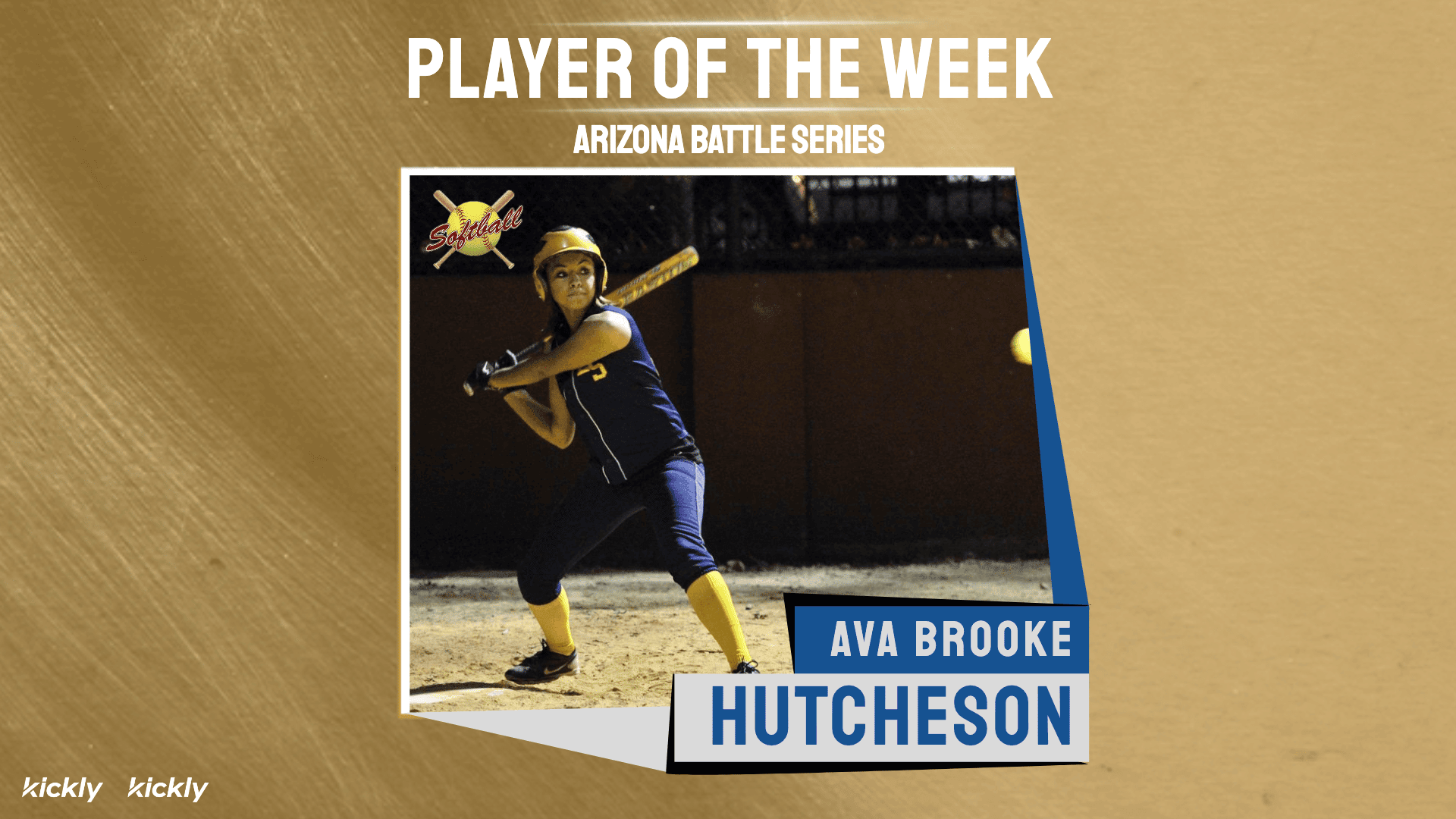 Softball Player of the Week Design L