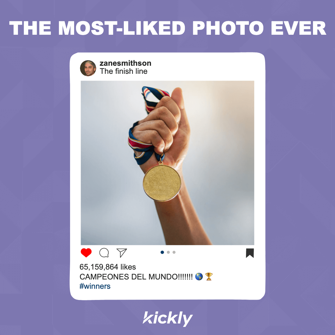 The Most Liked Photo on Instagram Editable Template