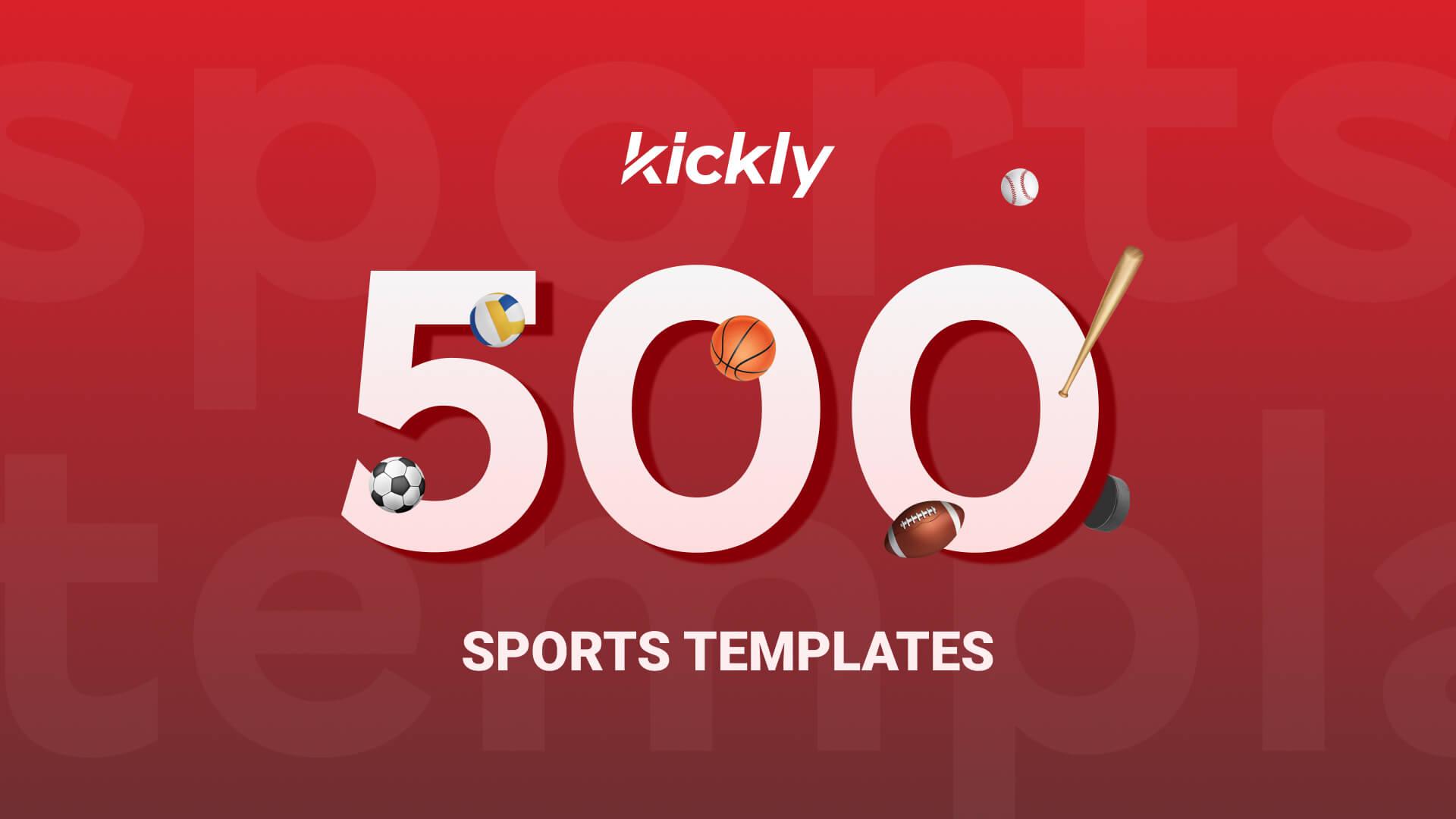 Create Like a Pro: 500+ Editable Sports Templates on Kickly