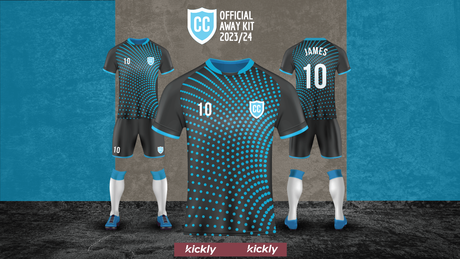 New Official Away Kit Template Design