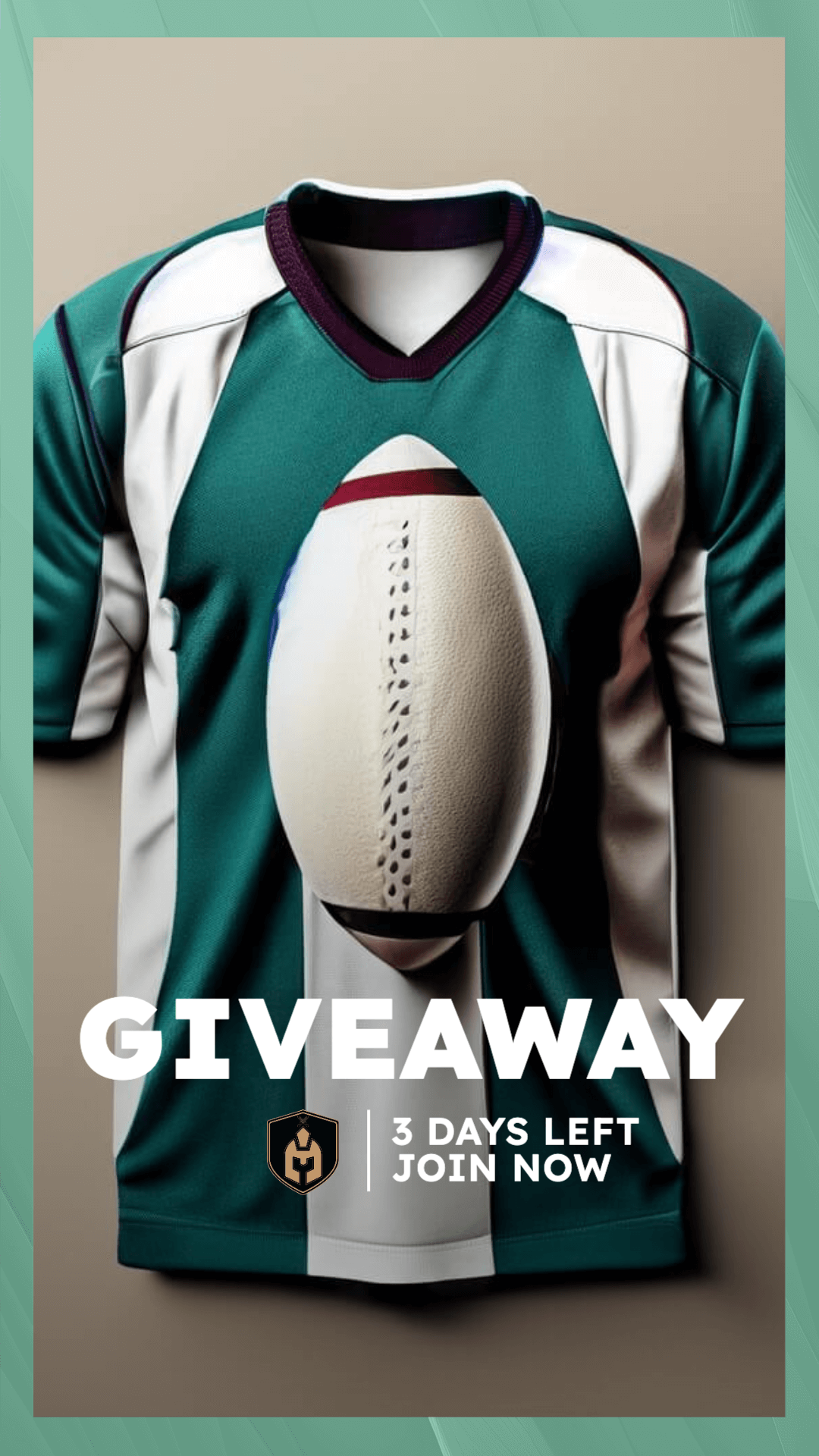 Rugby Giveaway Contest Template