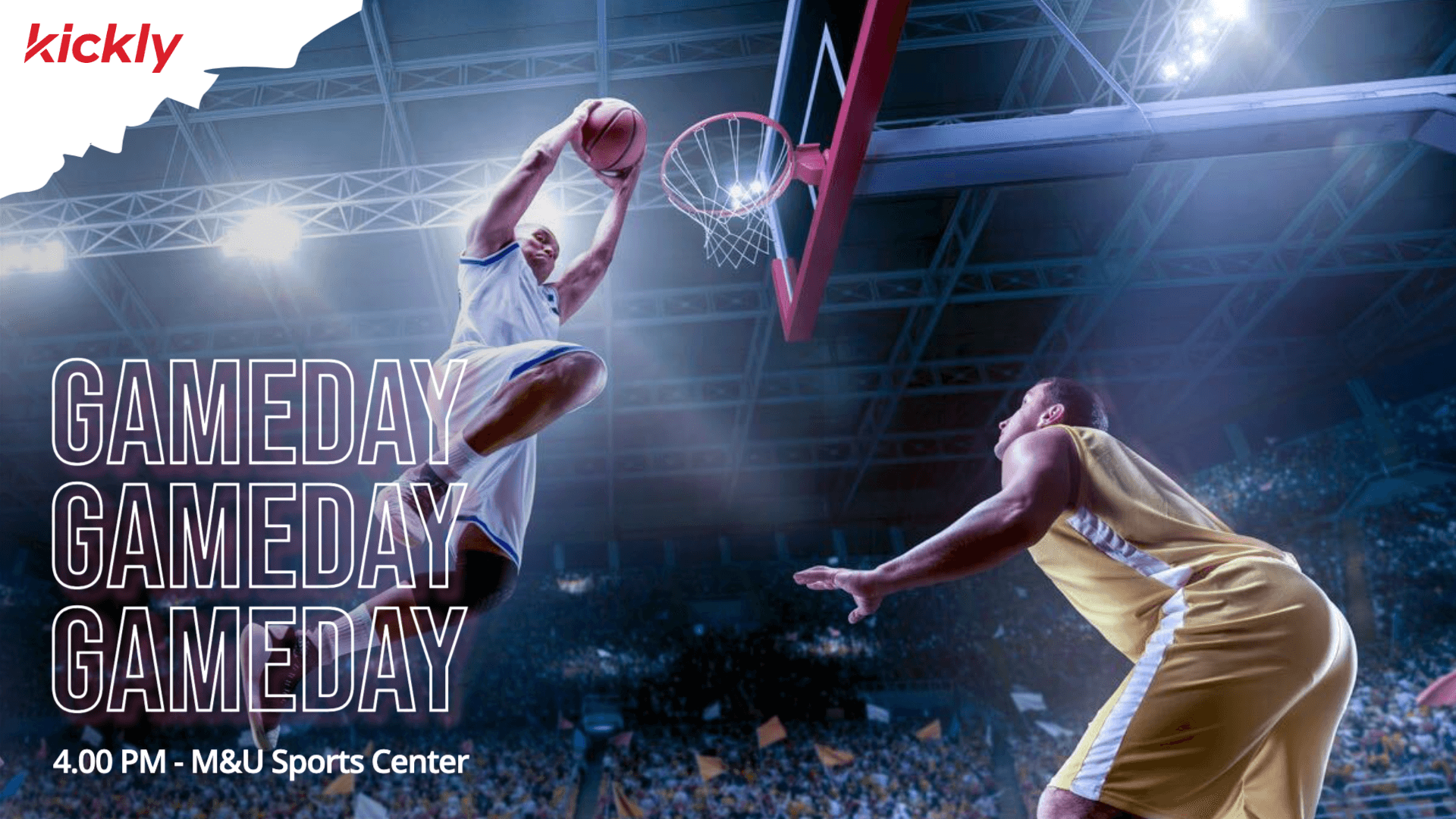 Basketball Game Day Editable Model 