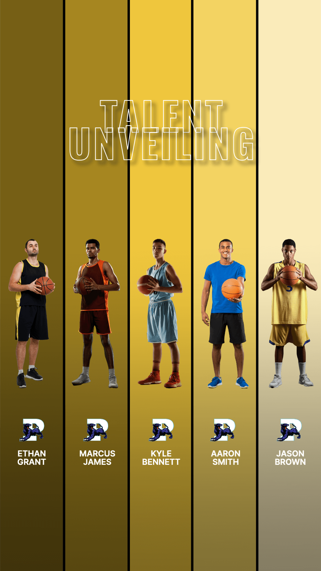 Basketball Talent Unveiling Template