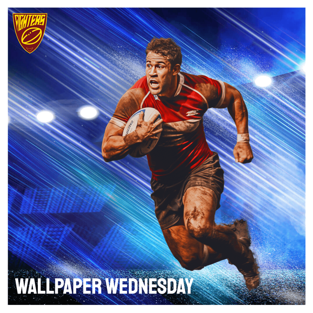 Rugby Wallpaper Editable Template