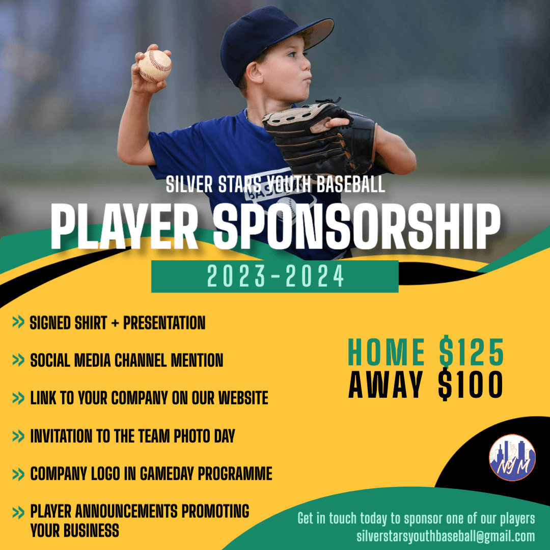 Baseball Player Sponsorship Proposal Template